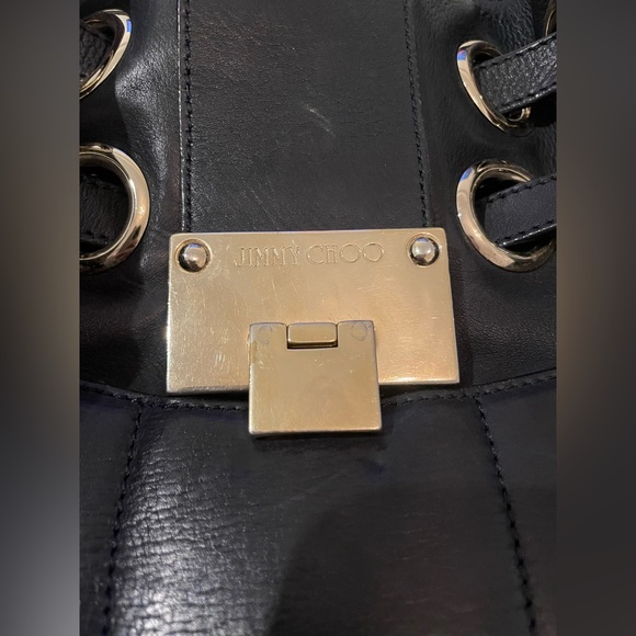 Jimmy Choo Ramona bag in navy - Picture 6 of 6